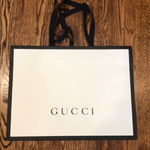Gucci shopping bag